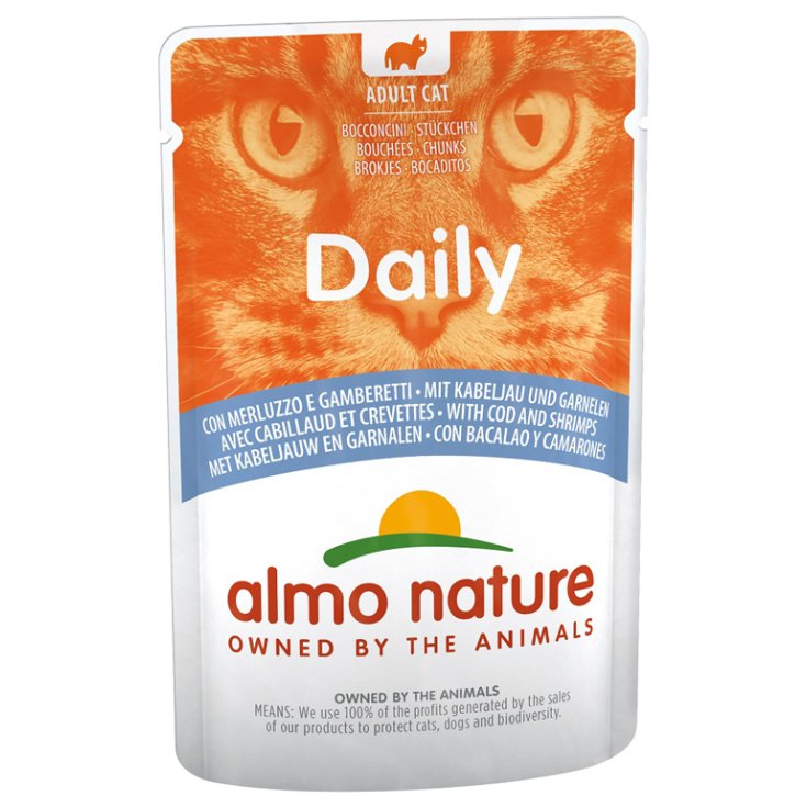 Daily Menu con Merluzzo e Gamberetti - 70GR
