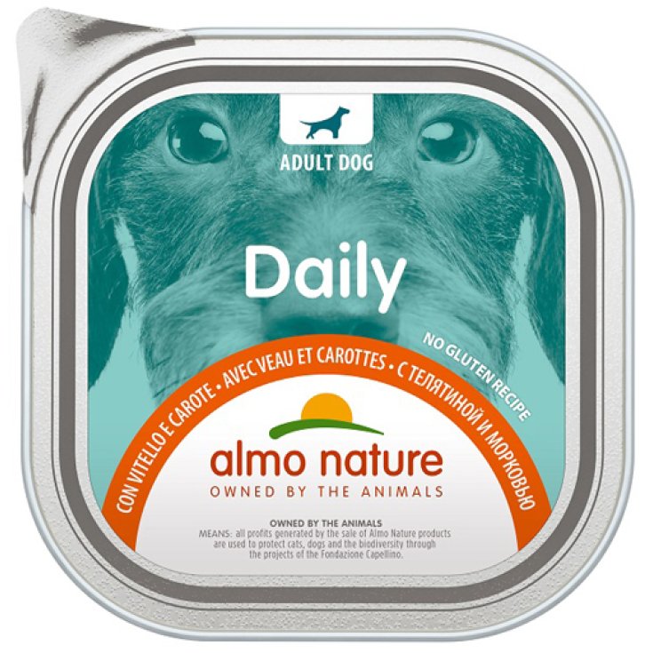 Daily Menu con Vitello e Carote - 100GR