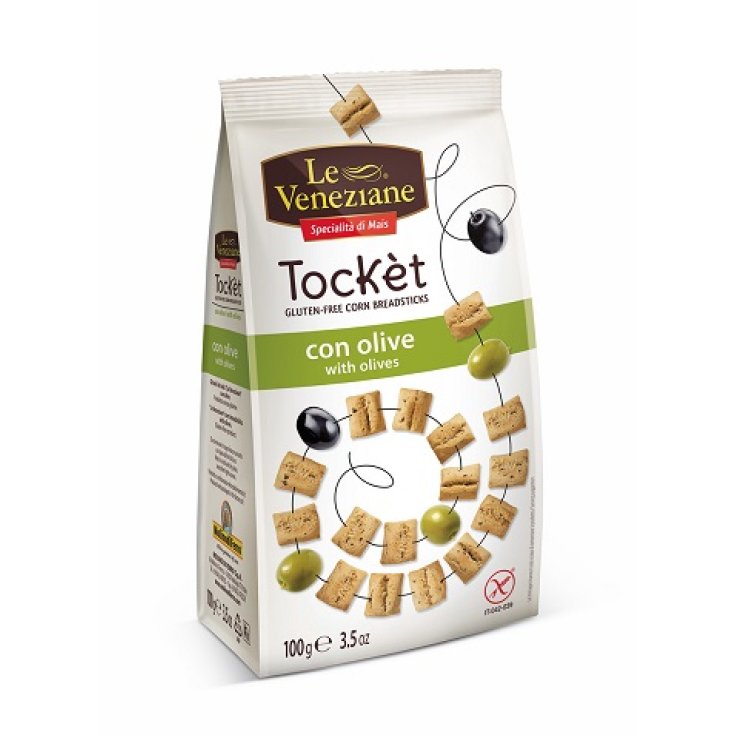 Le Veneziane Tock&egrave;t Olive Senza Glutine 100g