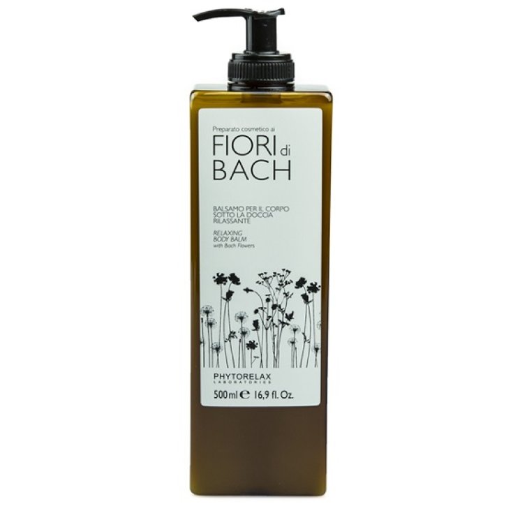 Phytorelax Fiori DI Bach Balsamo Corpo Sotto La Doccia Rilassante 500ml