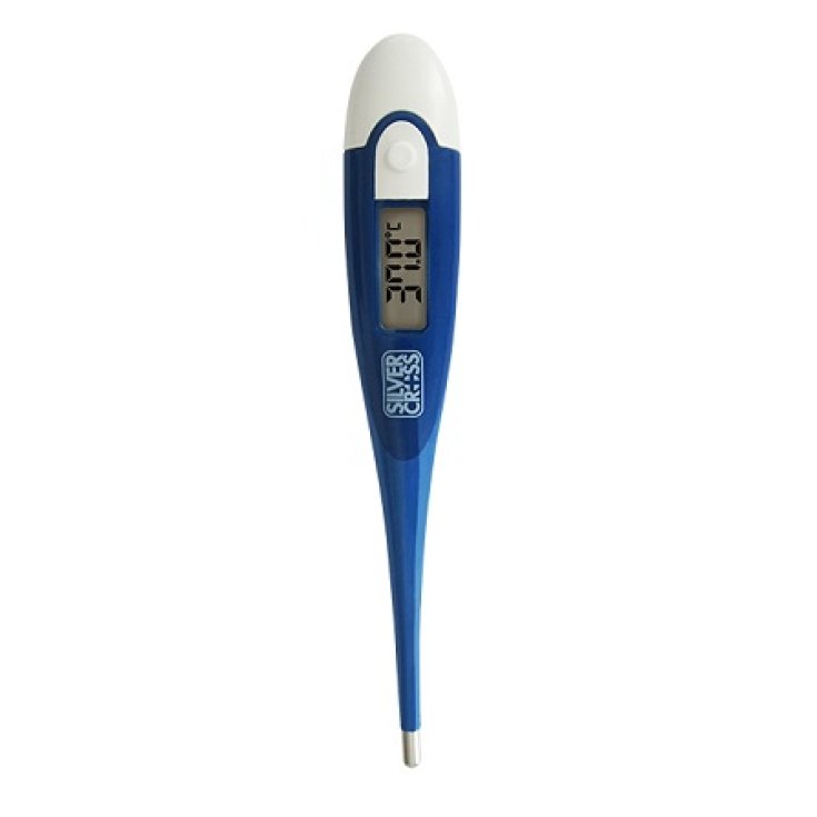 Cromamed Silver Cross Termometro Digitale Punta Flex 1 Pezzo