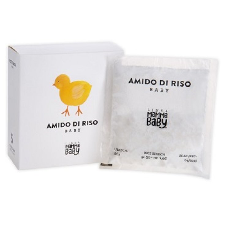 Linea Mamma Baby Amido Di Riso Baby Detergente Per Bambini 5 Bustine 30g