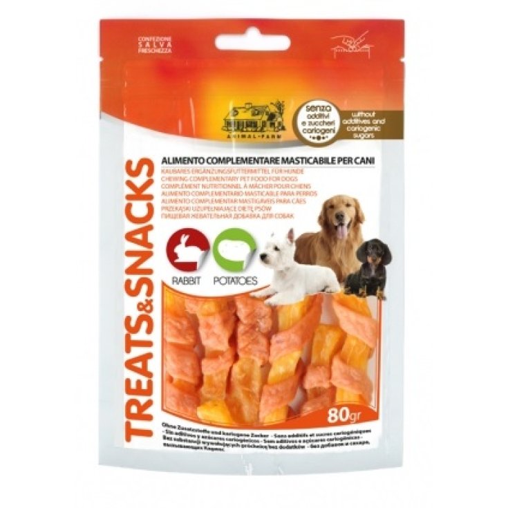 Treats&Snack Coniglio & Patate - 80GR