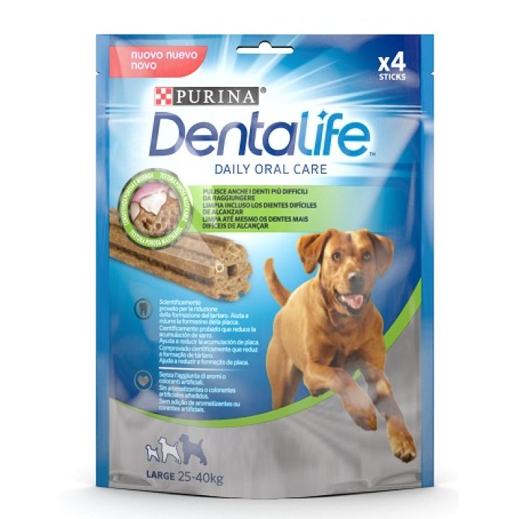 Pro Plan Dentalife - Taglia Large - 4 Snack - Tot 142 Gr.