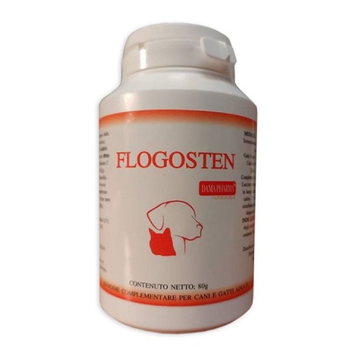 Flogosten Integratore Alimentare Per Cani e Gatti 80g