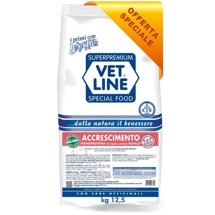 VET LINE ACCRESC BUFALO 12,5KG