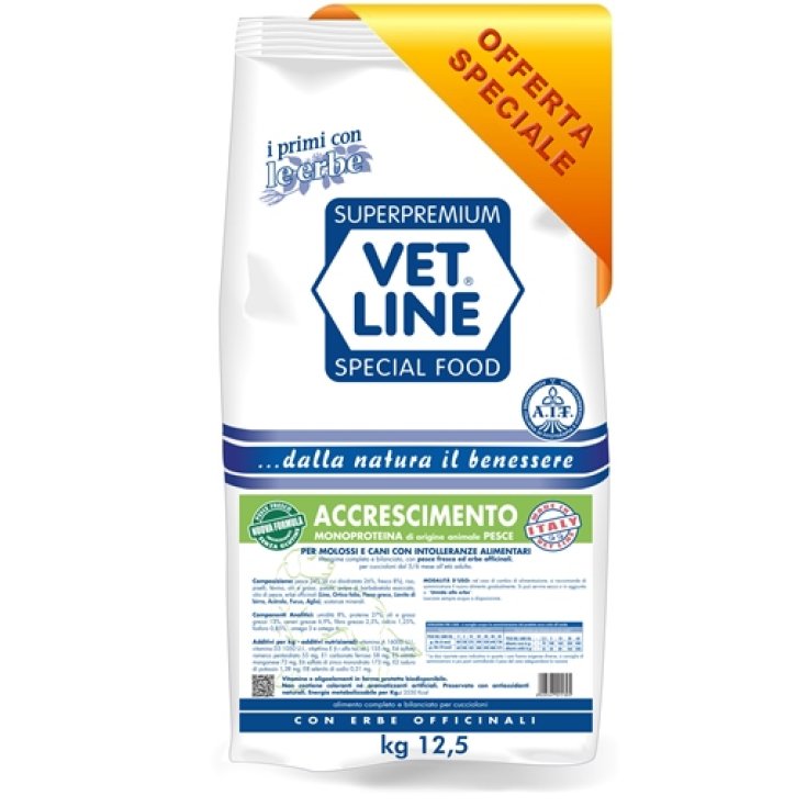 VET LINE ACCRESC PESCE 12,5KG