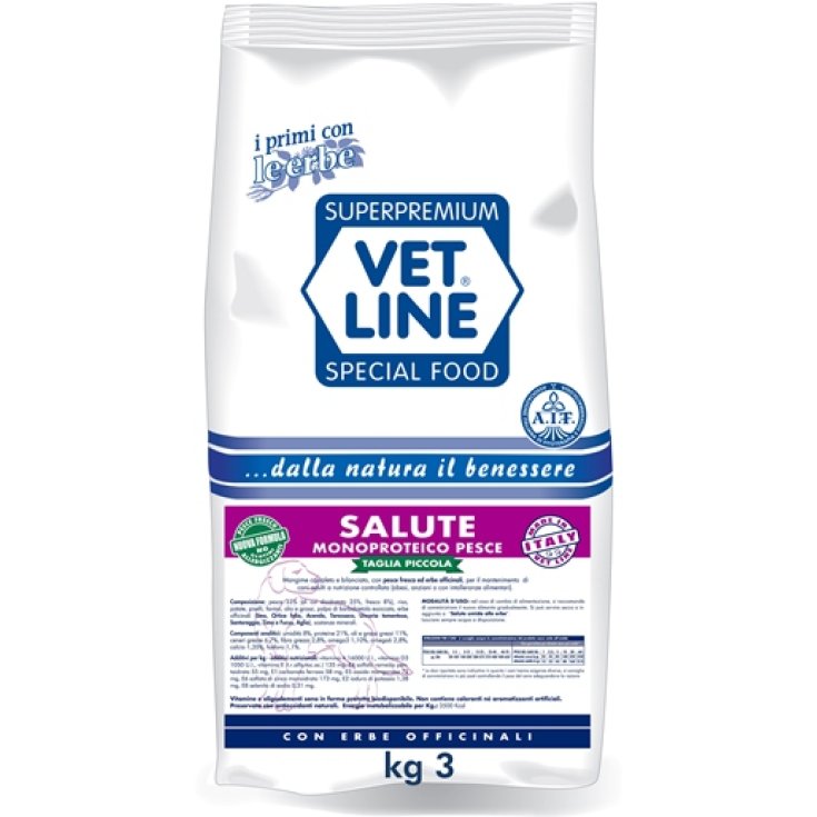 VET LINE SALUTE PESCE TP 3KG