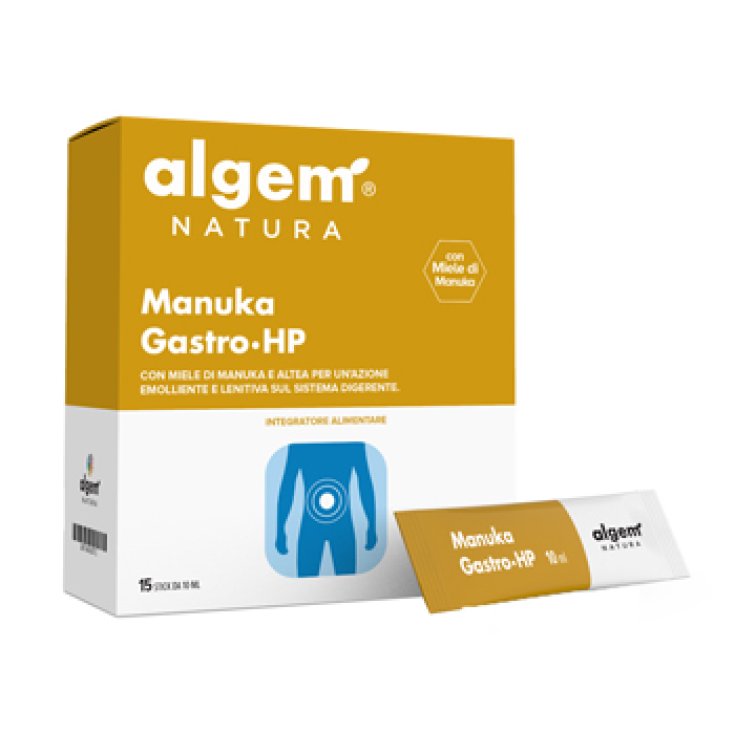 Algem Manuka Gastro Hp Integratore Alimentare Senza Glutine 15x10ml