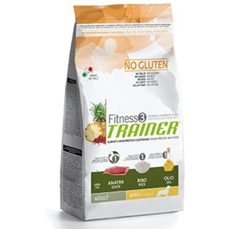 Nova Foods Trainer Fitness 3 Adult Mini Anatra Riso E Olio 2kg