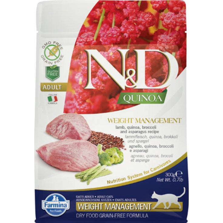 Natural & Delicious Quinoa Weight Management Agnello Broccoli e Asparagi - 300GR
