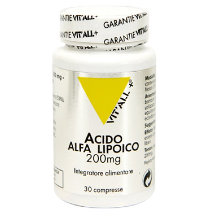 Vital Plus Acido Alfa Lipoico Senza Glutine 30 Compresse