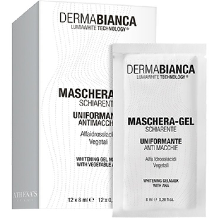 Athena's Dermabianca Maschera Gel Schiarente 12 x 8 ml