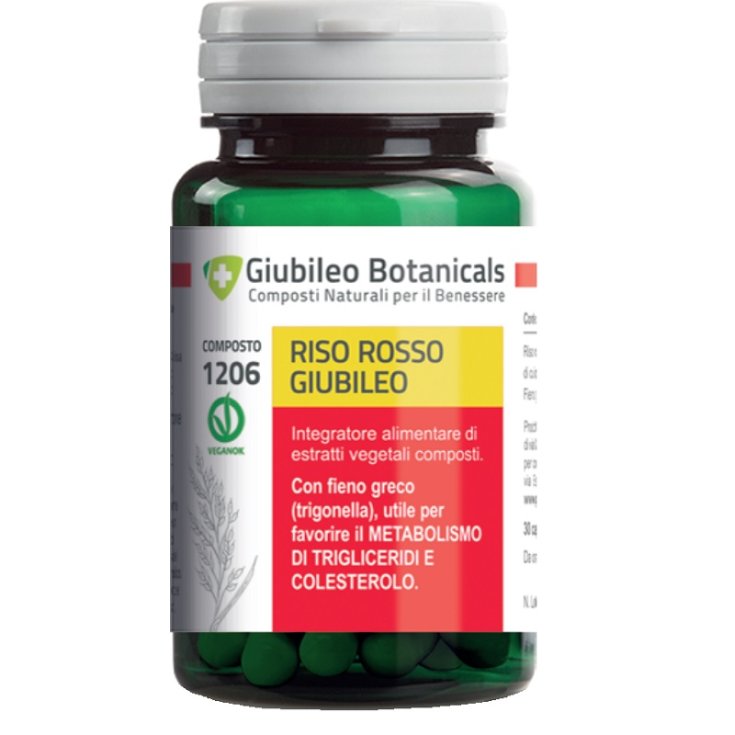 Riso Rosso Giubileo Integratore Alimentare 30 Capsule