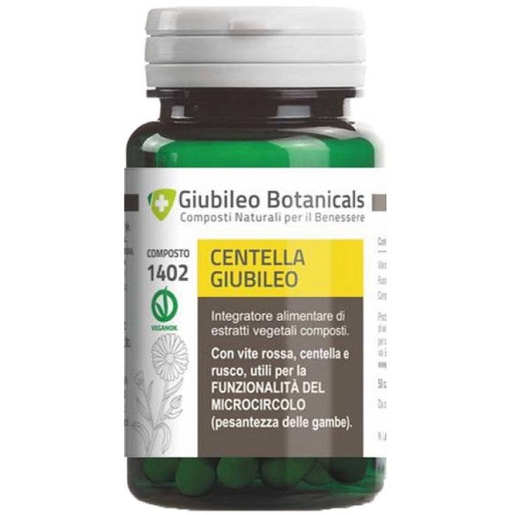 Centella Giubileo Integratore Alimentare 50 Capsule Centella Giubileo Integratore Alimentare 50 Capsule