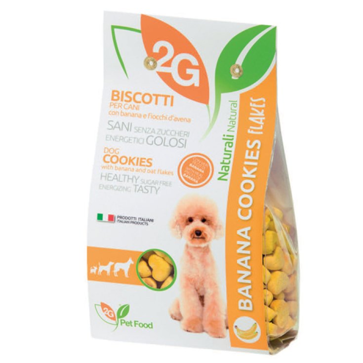 Cookies con Banana e Fiocchi d'Avena - 350GR