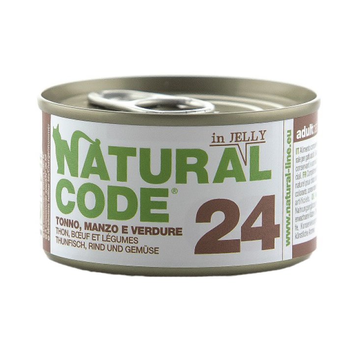 24 Tonno, Manzo e Verdure - 85GR