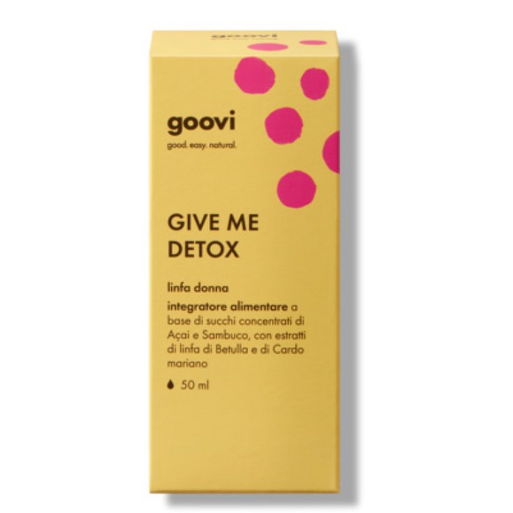 Goovi Give Me Detox Linfa Donna Integratore Alimentare 50ml