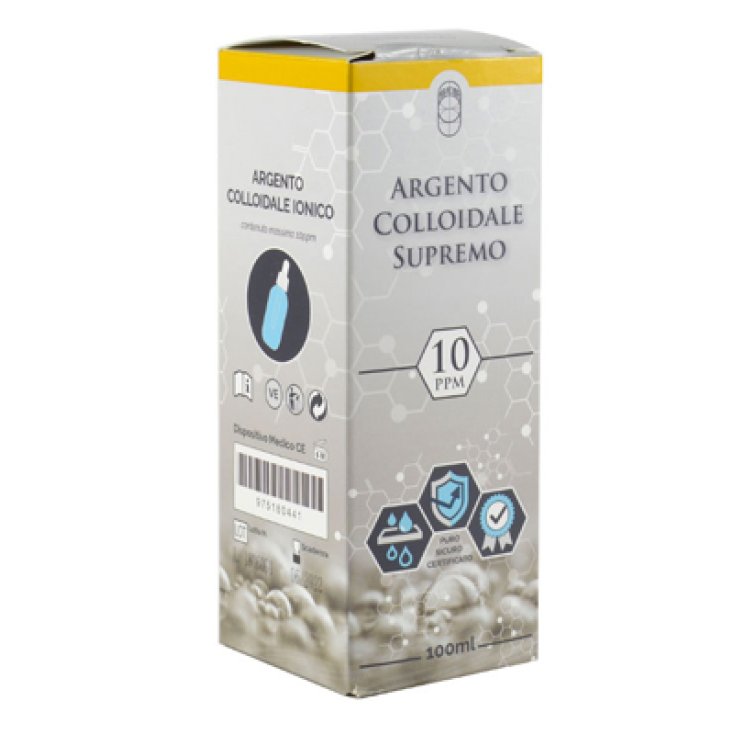 Punto Salute E Benessere Argento Colloidale  Supremo 10 Ppm 100 ml