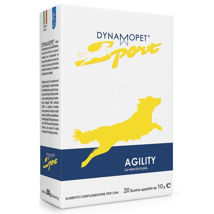 Dynamopet Agility Alimento Complementare 20 Bustine Da 10g
