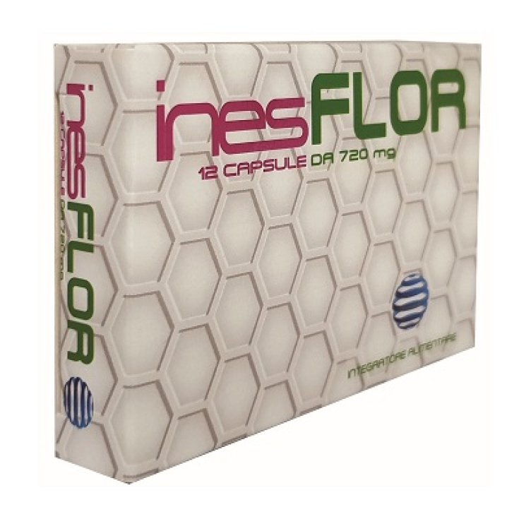 InesFLOR Integratore Alimentare 12 Capsule 720mg