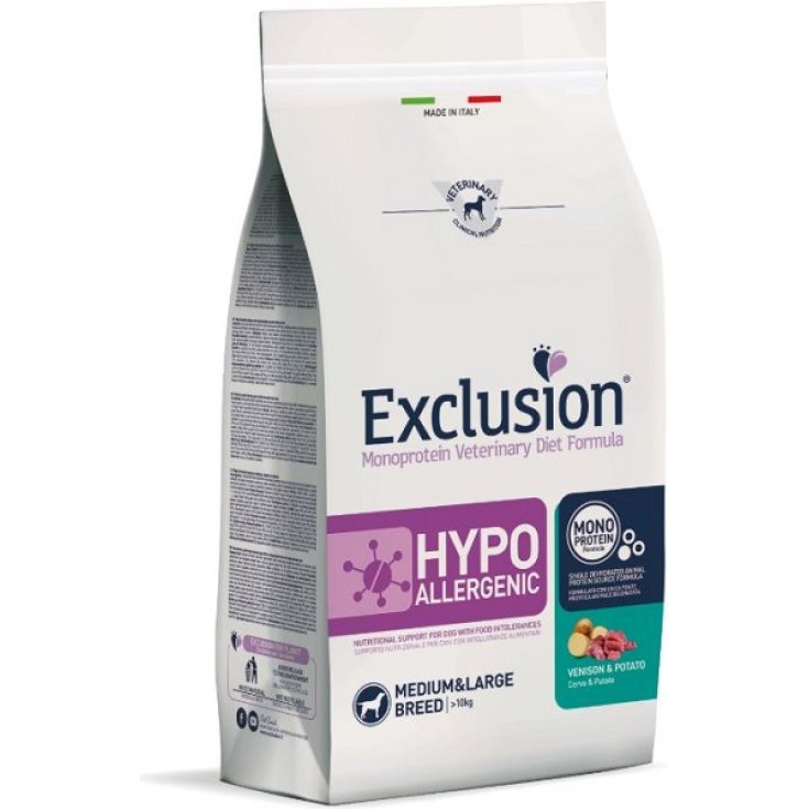 Diet Hypoallergenic Medium/Large Breed Cervo e Patate - 2KG