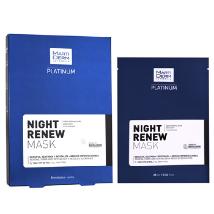 MARTIDERM NIGHT RENEW MASK 5PZ