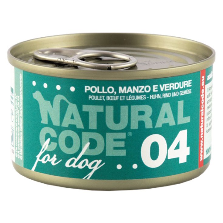 Adult Dog 04 Pollo, Manzo e Verdure - 90GR