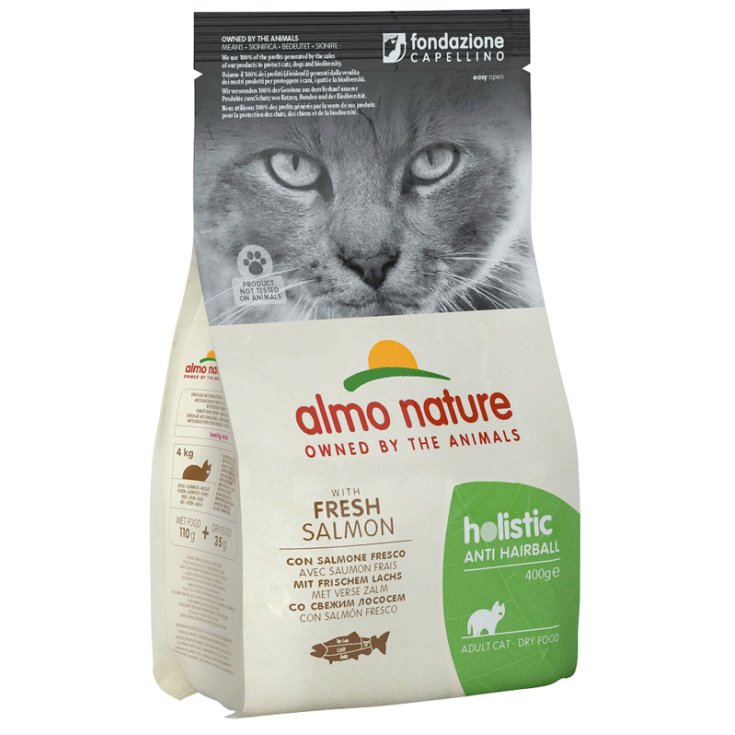 Holistic Fresh Anti Hairball Dry Salmone e Patate - 400GR