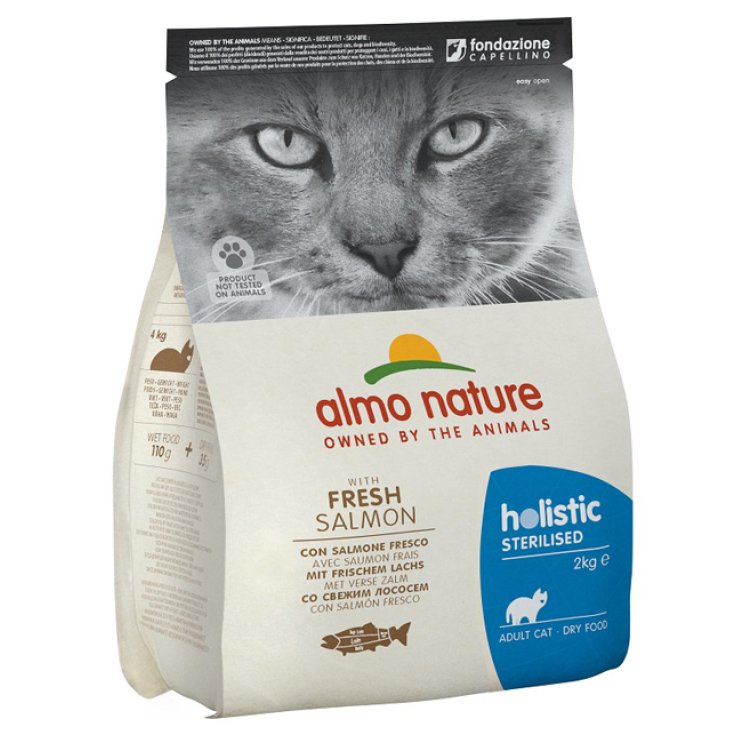 Holistic Fresh Sterilised Dry Salmone e Riso - 2KG