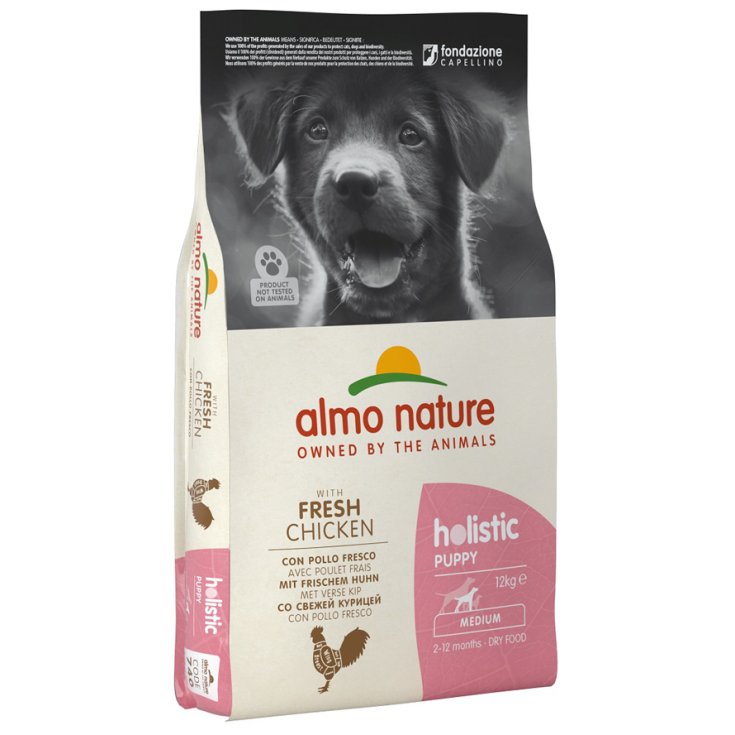 Holistic Fresh Medium Puppy Pollo e Riso - 12KG
