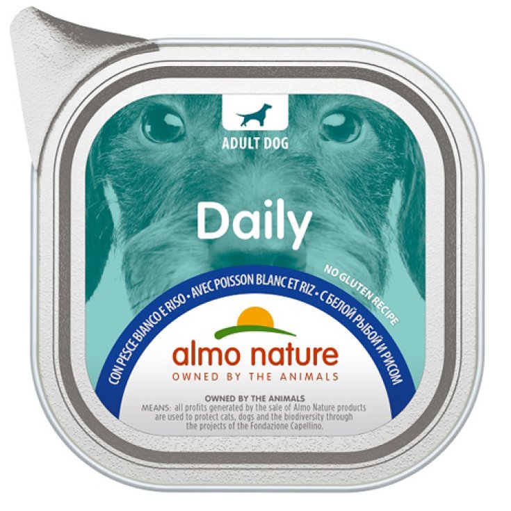 Daily Menu con Pesce Bianco e Riso - 100GR