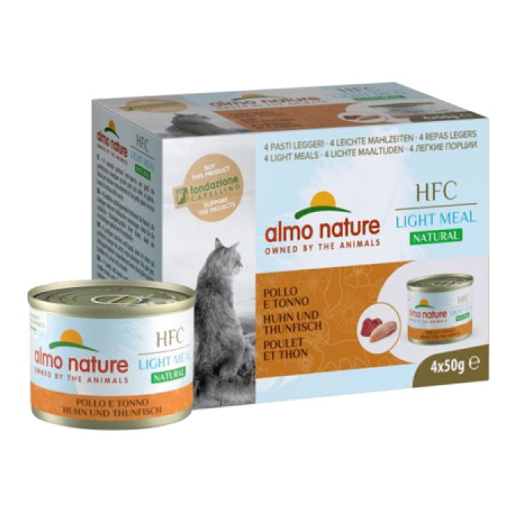 HFC Natural Light Meal Pollo e Tonno Multipack - 4Xda 50 Gr.