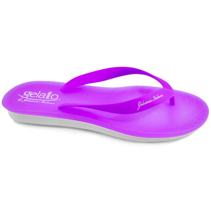 Infradito Viola Tg.41/42 Gelato Arcobaleno
