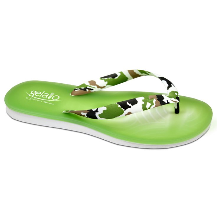 Infradito Uomo Camoufage/Lime Tg.42/43 Gelato