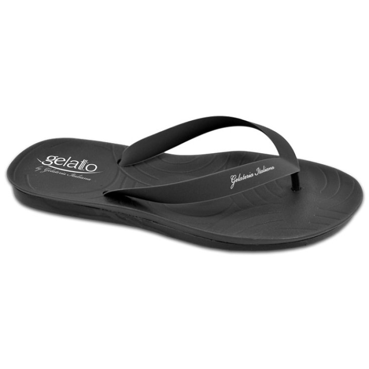 Infradito Total Black&nbsp;Tg.40/41&nbsp;Gelato Uomo