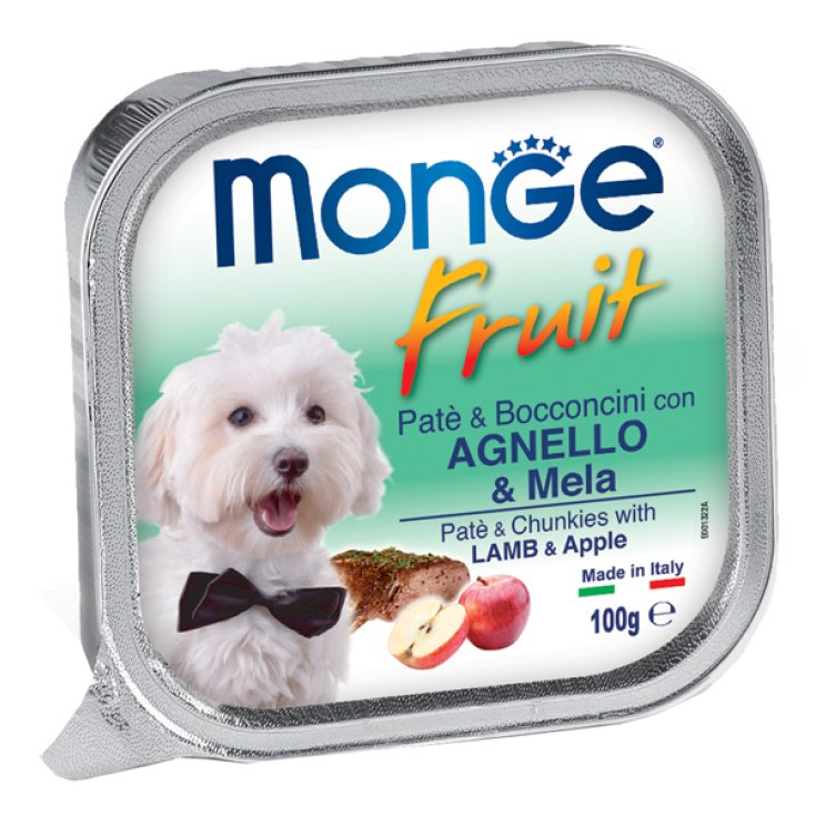 Fruit Pat&eacute; e Bocconcini con Agnello e Mela - 100GR