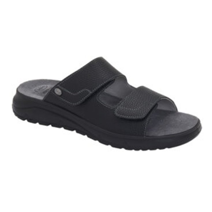 GABRIEL TUMBLED LEA M BLK 44