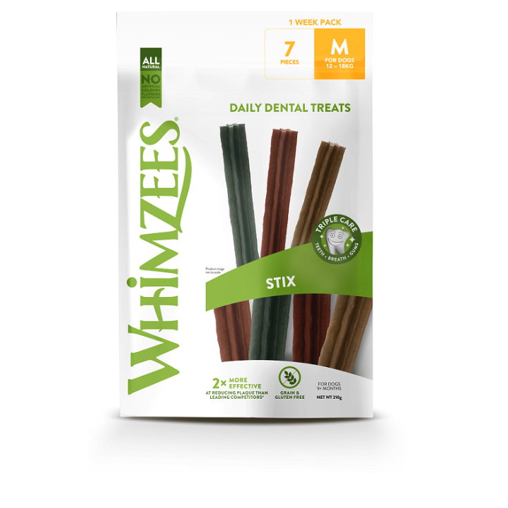 Bastoncini Naturali - Taglia M da 12-18 Kg - 7 Snack