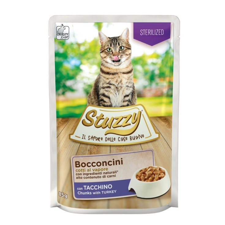 Bocconcini Sterilized con Tacchino - 85GR