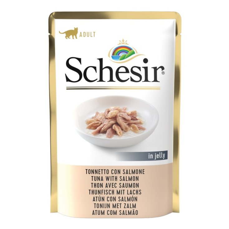 Filetti di Tonnetto e Salmone in Gelatina - 85GR