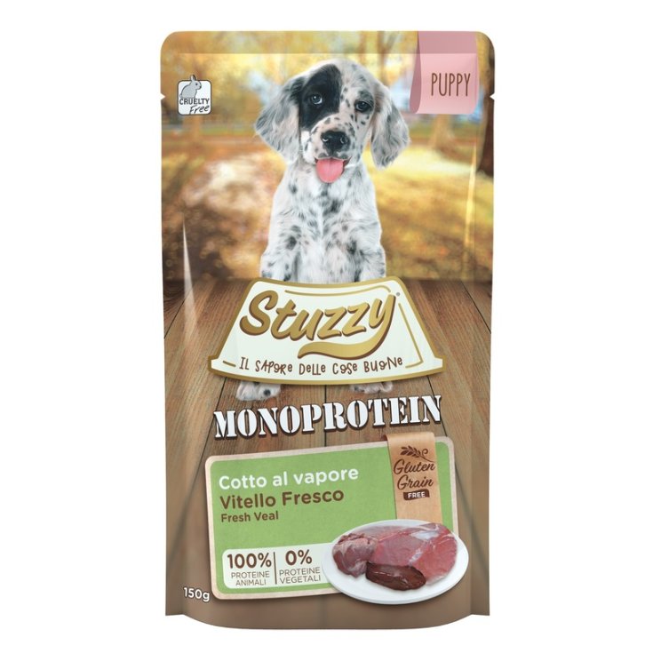 Monoprotein Grain & Gluten Free Puppy con Vitello Fresco - 150GR