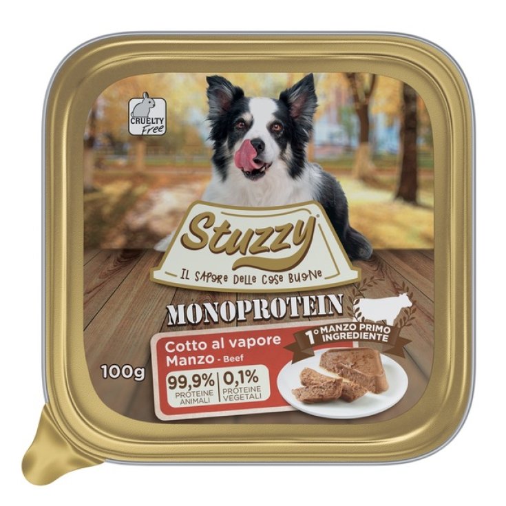 STUZZY MONOPROT DOG MANZO 100G