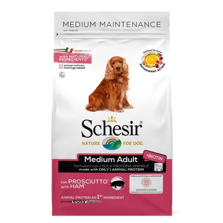 Dry Line Medium Mantenimento con Prosciutto - 3KG