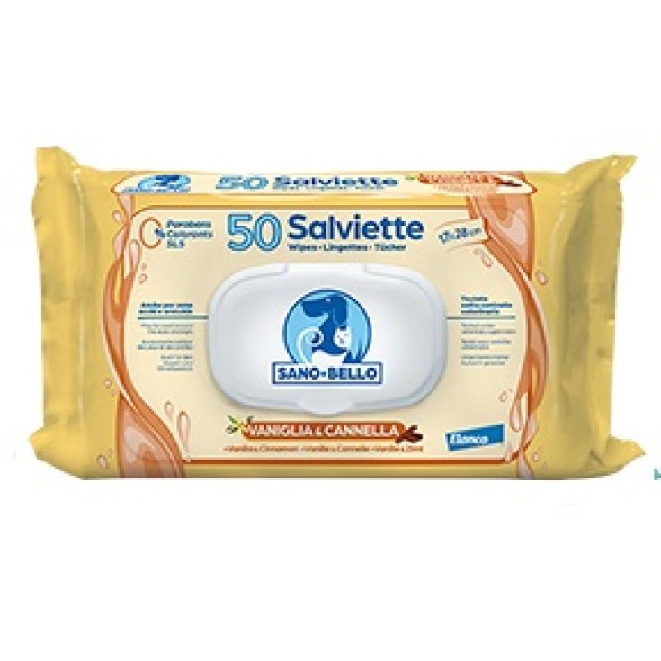 Salviette Detergenti alla Vaniglia e Cannella - Salviette