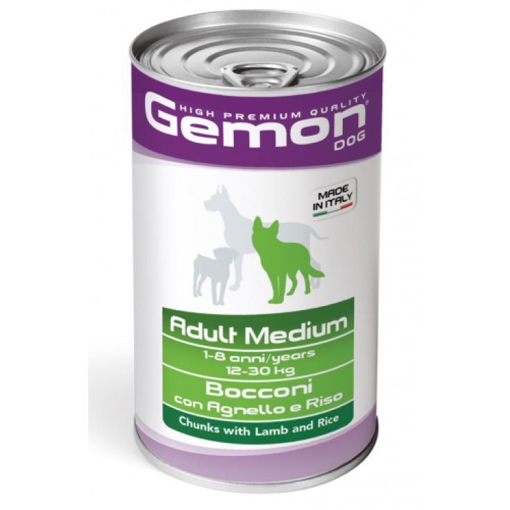 Adult Medium Bocconi con Agnello e Riso - 1,25KG