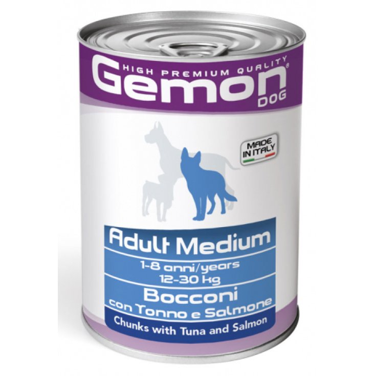 Adult Medium Bocconi con Tonno e Salmone - 415GR