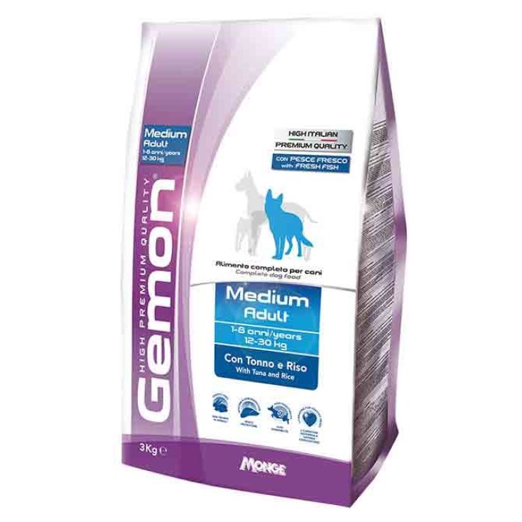 Gemon Dog All Breeds Adult con Tonno e Riso - 15KG