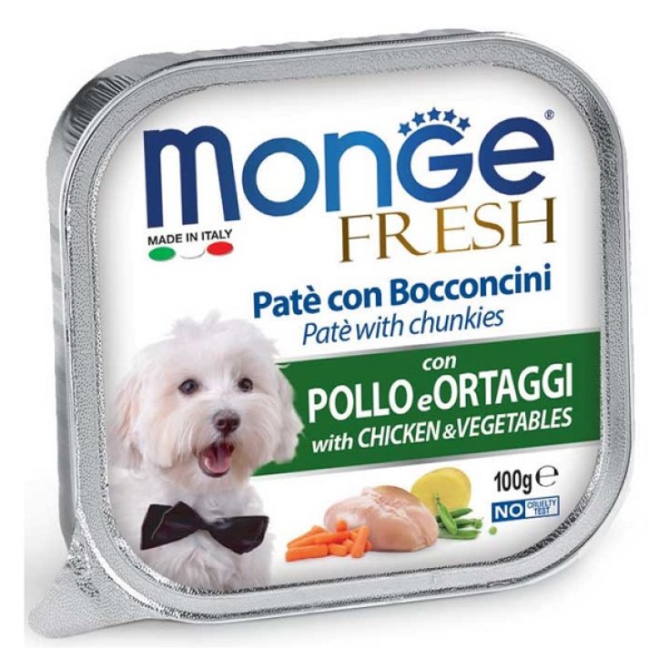 Fresh Pat&eacute; e Bocconcini con Pollo e Verdure - 100GR