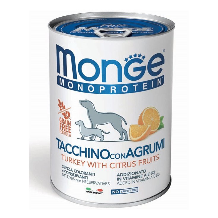 Natural Superpremium Monoproteico Tacchino e Agrumi - 400GR